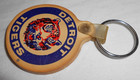 Vintage 1980 s Detroit Tigers Keychain Rubber Nice World Series Era Made In Usa