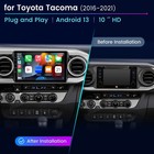 Carplay Android 14 6 128gb For Toyota Tacoma 2016-2021 Car Stereo Radio Gps Navi