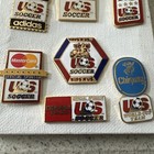 Vtg 1984 La Olympics Collector Pins Los Angeles Pins Lot Of 9 Soccer Sponsors
