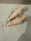 Natural Unfinished Solid Wood Finial