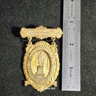 Scarce 1895 Old Time   Us Military Telegraphers Reunion Badge  B1961