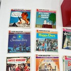 Vtg Gaf View Master With Case And Classic Reels In Paper Sleeves See Pictures