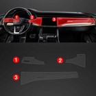 Audi Q7  2018-2024  3in1 Protective Film Car Interior Center Console Made Eu