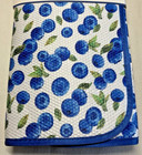 Bliss Studio Dish Drying Mats  2  Reversible Blueberries 16 X 19 Polyester Nip