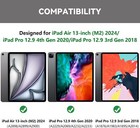 Touch Keyboard Case Ipad Air 13   m3 m2 2025 2024  Ipad Pro 12 9  3rd 4th Gen