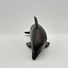 6 5 Inch Hand Carved Ironwood Dolphin Figurine Wooden Wild Animal Nautical Read