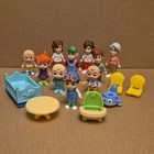 Cocomelon Pretend Play Figures   Furniture Set 10 Figures Table Chairs Crib 