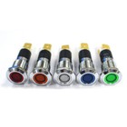 Car 12mm Led Dash Signal Pilot Panel Indicator Bulbs Lamps Light For Truck Boat