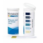 Hydrion Paa160 Peracetic Acid Test Strip 50 Strips