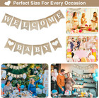 Welcome Baby Sign - Elegant Boy And Girl Announcement Banner - Newborn Birth Sig