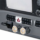 Hazard Switch Panel Trim For Freightliner Cascadia 2018 Chrome Plastic Up 42438