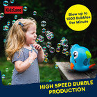 Bubble Maker Machine For Kids - Big Bubbles Speed Blower For Toddler s Outdoo   