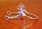 Rdlc Traditional 1 9 Cast Metal Mechanical Hackamore  bit  Style  1 Unassembled