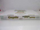 New Crayola Construction Paper Crayons Classpack 160 Crayon In 8 Colors - Sealed