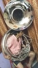 Sousaphone Big Tuba 25 bell Of Pure Brass In Chrome Polish free Cases  Free Ship