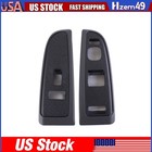 1 Pairs Of Lh rh Side Power Window Switch Bezel Fit For Chevy Silverado Cadillac