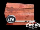 Massey Ferguson 165 Antique Tractor Hood Engine Cover W  Emblems 