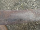 Original Wwi French Machete With Leather Scabbard
