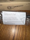 The Pampered Chef Stainless Double Balloon Whisk 1765 New In Box