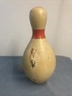 Vintage Brunswick Red Crown Dura-king Bowling Pin 9 1 2 Inches Tall