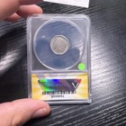 1858 Canada Silver 10 Cents Dime    vg Condition    Key Date