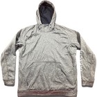 Aftco Reaper Technical Fleece Hoodie Mens Large Grey Fishing Pullover Mask