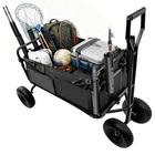 Fishing Wagon Foldable Fishing Cart Fishing Wagon Garden Camping Beach Fishing