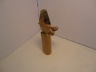 Japanese Carved Wooden Falcon Kokeshi Ittobori Folk Art 