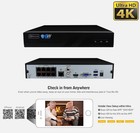 8 Channel Nvr Security Camera System W  8 5mp Ai Ip Dome Camera Built In Mic