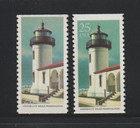 Us Efo Error Stamps 2470 Washington Lighthouse Big Color   Tag Shift   Norm  Mnh