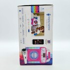 Singing Machine Portable Karaoke Machine With Wired Microphone  Bluetooth  Led L