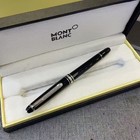 Montblanc Silver Finish Meisterstuck Classique Luxury Rollerball Pen 163 W box