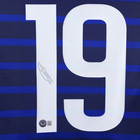Karim Benzema Signed France Home Soccer Jersey  19 With Beckett Coa