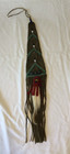 1800   s Native American Indian Western Plains Tomahawk Beaded With Bells Drop 29 