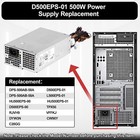 Power Supply New 500w D500eps-01 For Dell Precision T3660 Dyw3n Tpx56 Rjvh9 Us