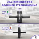 Ab Roller Wheel  Abs Workout Machine  Perfect For Core   Abdominal Black 