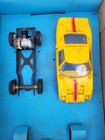 Vtg  1960s Cox Gas Powered Yellow Ford Gt Thimble Drome Tether Car In Box