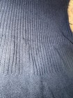 Free People Black Pull-on Ribbed Knit Short Skirt Women   s Size Small