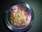 Au  unc 1885-o Morgan Silver Dollar Beautifully Toned Nice Collector Coin M-2022