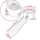 51mm Bottomless Portafilter For Delonghi Ec680 Ec685 Naked Filter Wood Handle