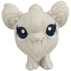 Lps  3518 Maltese Dog Littlest Pet Shop White Gen 4 2009  Blue Eyes No Magnet Vg