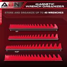 Abn Magnetic Wrench Organizer - 4pc Tool Box Drawer Organizer Tray Wrench Rack