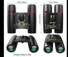 Binoculars 30x60 Zoom Outdoor Travel Compact Folding Telescope Hunting Day night