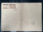 Raphael Soyer  handmade  Drawing On Old Paper Signed   Stamped  Vtg Art
