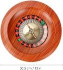 Luning Wooden Roulette Wheel Set Professional Roulette Wheel European Roulet