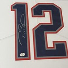 Tom Brady Signed Jersey Framed Patriots Autographed 34   x42    W coa