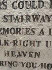 If Tears Could Build Stairway Peg Memorial Garden Stepping Stone Grave Marker