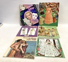Lot Of 6 Vintage Uncut Historical   Cultural Paper Doll Books
