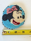 Plateau Yakama Nez Perce Beaded Minnie Mouse Hair Barrette Native American