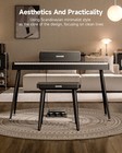 Donner Dkb-100 Piano Keyboard Stool Solid Wood Comfortable Seat With Cushion
